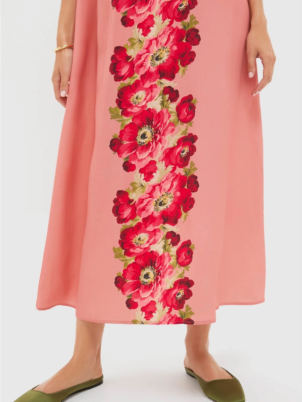 Tuckernuck Coral Poppy Portia Maxi Dress - Picture 6 of 11